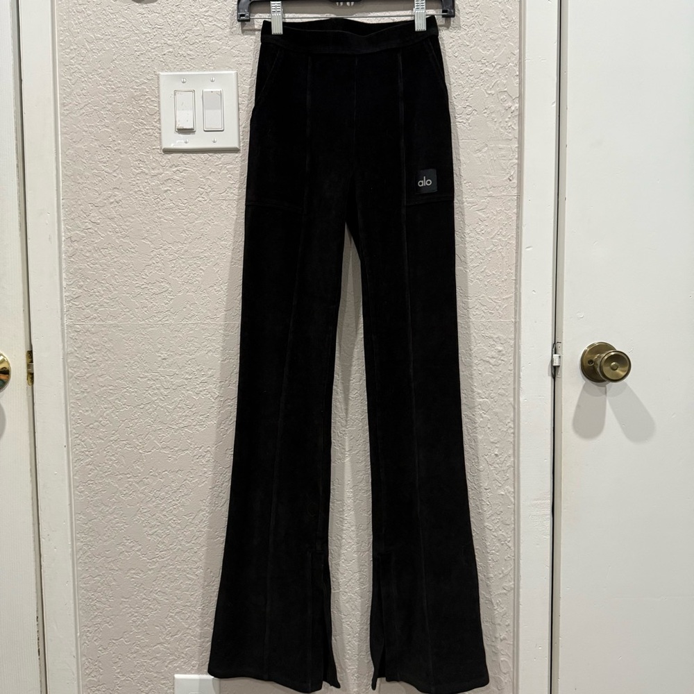 Alo Black Flare Pants